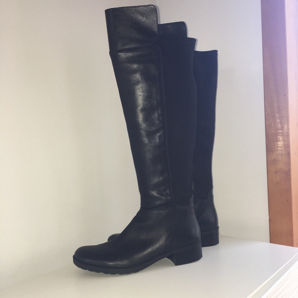 Nine West Over The Knee Lug Sole Boot-Comfortable!